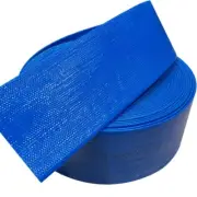 Thornado PVC Blue Layflat Lay Flat Hose 6 inch 45PSI x 10m Length
