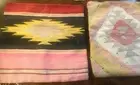 Vtg 16x16 Ethnic Turkish Kilim Rug Pillow Cover 2 Home Decorative Boho Cushion