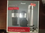 'Promark' - MUGS & VACUUM BOTTLE Set - NEW in box!