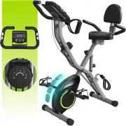 LINBOL 5 in 1 Indoor Home Exercise Spin Bike Fitness Workout 150kg Flywheel AU