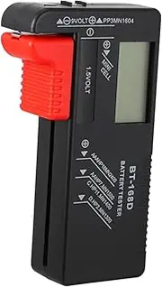 KALLORY 9V Digital Battery Tester Volt Checker for Button Cell Batteries Easy to Use No Batteries Required Handy Voltage for Home Use