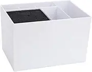 Ipetboom 6-slot Storage Box Case for Hairdressing Scissors Salon Tools Holder Hair Salon Supplies White Made from Sturdy Material