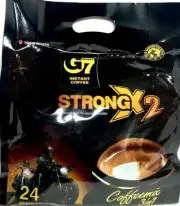 Trung Nguyen G7 3-In-1 Strong x 2 Instant Coffee 24 Sticksx25g(Pack of 24)3/2027