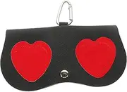 [TINEASUR] Leather Glasses Pouch for Protection Stylish Sunglasses Case Pressure Eyeglass Holder Unique Design present for Friends and Loved Ones