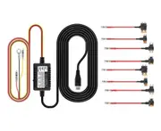 Elinz HardWire Kit for Car Dash Camera Parking Mode Adjustable Low Voltage Cut-off Threshold