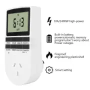 240V Digital Timer Switch Socket Electric Programmable Power AU Plug clock