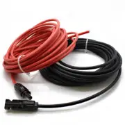 Solar Panel Extension Cable Wire Black+red 4mm2 Cable Connector cable 12AWG 5M