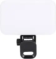 Generic Rechargeable Selfie Light, LED Selfie Light Clamp On Light Magnetic Portable Light with 1/4 Screw Holes Magnetic Base for Phone Camera Photography Vlog Video