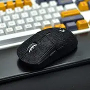 Hokeyio Mouse Grip Tape Full Coverage for Logitech G Pro X Superlight Without Mouse Black Matte Full AA0238-hei-quanbao