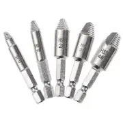 Drill Bits Screw Extractor Guide Set Easy out Bolt Stud Stripped Screw Remover