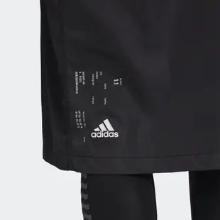 Adidas 愛迪達 彭于晏 風衣外套 長版防風外套 防潑水 外套 防風 黑色 FI4659 全新正品 統一發票 免運
