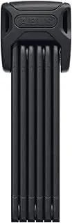 ABUS Bordo 6000K Folding Lock with ST Lock Pouch - Bike Lock with XPlus Cylinder for high Tamper Protection - ABUS Security Level 10 - Length 120 cm, Black
