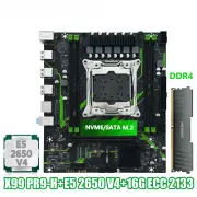 PR9-H Motherboard Set Kit with Intel LGA2011-3 Xeon E5 2650 V4 CPU + DDR4 1*16GB