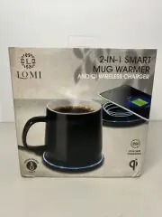 Lomi 2 In 1 Smart Mug warmer And QI Wireless Charger brand new