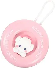 SOESFOUFU Cartoon Silicone Scalp Brush Massager for Hair Care Exfoliating Shampoo Scrubber Bright Design for Comfortable Wet Dry Use Promotes