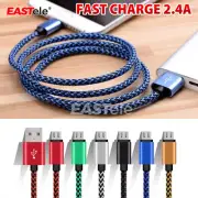 Micro USB Cable 3M 2M Fast Charging Charger Long Cord For Android Samsung Galaxy