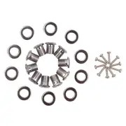 10 Sets Threaded Bushing Ferrules for Box guitar tuning Peg