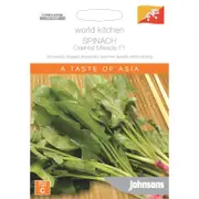 Johnsons World Kitchen Oriental Mikado Spinach Seeds