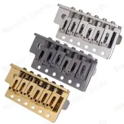 Electric guitar single rocker bridge tailpiece tremolo system in-line tremolo