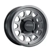 MR414 Bead Grip 15x10 / 6+4/25mm Offset / 4x136 / 106mm CB Graphite Wheel