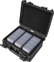 Waterproof Graded Card Case Compatible with 102 Card Slabs, BGS PSA SGC FGS Grad