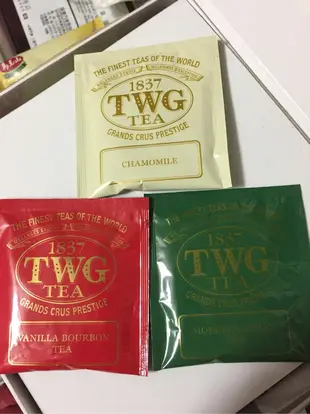 新加坡 現貨 TWG TEA 貴婦級 高檔茶 口味多種 單片包裝設計