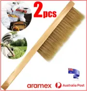 2pcs Bee Brush Soft Bee Sweep Practical Beekeeping Brush Bee Hive Tools Wooden