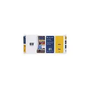 HP 81 Yellow Dye Printhead and Cleaner (C4953A)