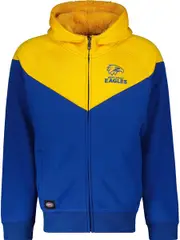 West Coast Eagles AFL Adult Zip Jacket WEST COAST EAGLES (2 TONE)