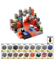143PC Adventure Mine Cave Magnetic Building Block Educational Toy Set Gift