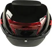 Motorcycle Back top Box case Fit for Motorcycle Rear Top Box Motorbike Tail Trunk Storage Case Waterproof Lockable Motorbike Storage