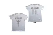 Nirvana - In Utero Tour Unisex Large T-Shirt - White