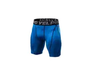 Men'S Compression Shorts Sport Active Base Layer Shorts - Blue