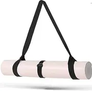 Yoga Mat Strap, Adjustable Thick and Wide Yoga Mat Carrier Strap for Carrying Mat or Stretching, with Tighten Strap