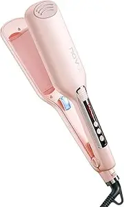 NOVUS Wave Curling Iron | Long-Lasting Beach Waves | Fast Heating & Easy Styling | Waver Hair Tool for All Hair Types