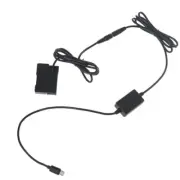 Type-C to EN EL14 Power Adapter for D3100 D3200 D3300 D3400 Camera