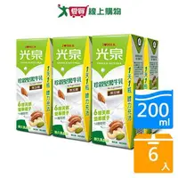 在飛比找樂天市場購物網優惠-光泉珍穀堅果牛乳200MLx6【愛買】