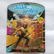 Star Trek Next Generation Lieutenant Worf Figure Playmates 1992 - New