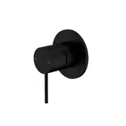 Nero Mecca Shower Mixer 80mm Plate Trim Kits Only Matte Black NR221911TMB