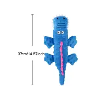 Soft Plush Pet Dog Squeaky Chew Toys Stuffed Crocodile for Dogs Cat