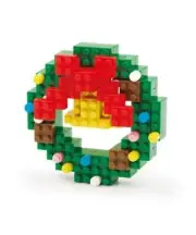 nanoblock Christmas Wreath 2012X'mas [George's Limited] nanoblock