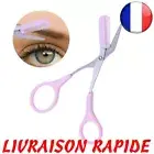 Razor Eyebrow Scissors Comb Makeup Remover Hair Removal Trimmer Eyelash Hair