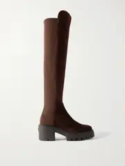 [Stuart Weitzman] Stuart Weitzman - 5050 Soho Suede Knee Boots - Brown - US10.5 US 10.5 Brown