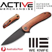 WE Knife WE20020C-3 Saakshi Folding Knife - Wood Handle