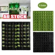 9/72 Pockets Wall Hanging Planting Bag Vertical Garden Planter Bag For Herbs UL
