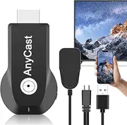 Wireless Display Adapter, 4K 1080P Wireless HDMI Display Adapter Dongle, Mobile Screen Mirroring Receiver Dongle for iPhone/iPad/Android to TV Projector Support Miracast Airplay DLNA