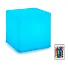 Colorful Cube Lamp Nightlight with Remote Control USB Charging Desk Party Lamp