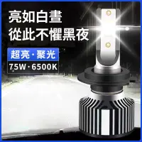 在飛比找蝦皮購物優惠-75W 超亮超聚光 豐田 VIOS 03-23款 汽車LED