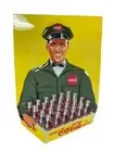 Coca Cola Delivery Man Sign 20"X12.5" Coke Ande Rooney Tin Tacker New Vintage