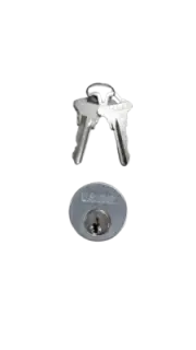 10-PACK US Lock Mortise Cylinder 1-1/4" Yale Cam SCK Keyway Chrome KA2